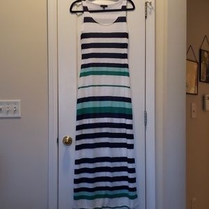 Stripped maxi dress